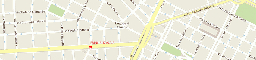 Mappa della impresa genie srl a TORINO