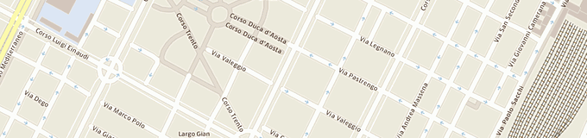 Mappa della impresa ventura carmine a TORINO