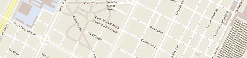 Mappa della impresa gi group spa a TORINO