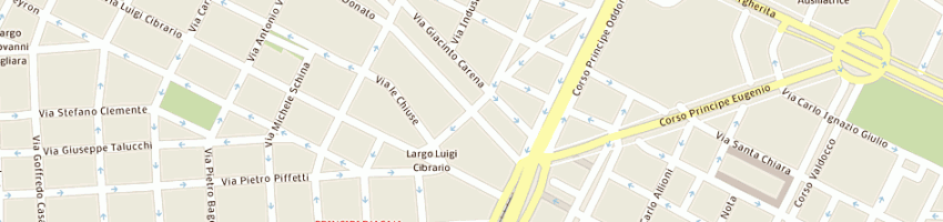 Mappa della impresa banca banca di roma spa a TORINO