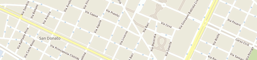 Mappa della impresa blackbirds srl a TORINO