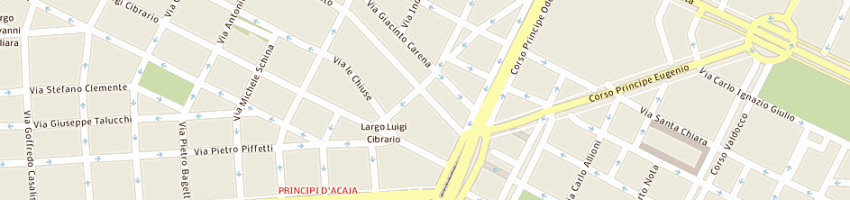 Mappa della impresa ottica san donato (snc) a TORINO