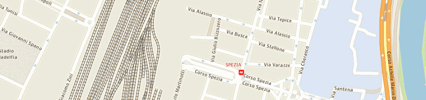 Mappa della impresa diot di creaco e c (snc) a TORINO