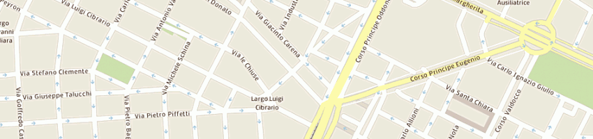 Mappa della impresa bar caldera a TORINO