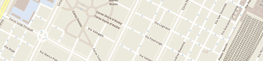 Mappa della impresa associazione piemontese agenti e rappresentanti di commercio a TORINO