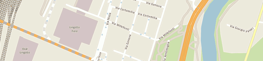 Mappa della impresa ristorante cinese baojing di zhu mel ting a TORINO