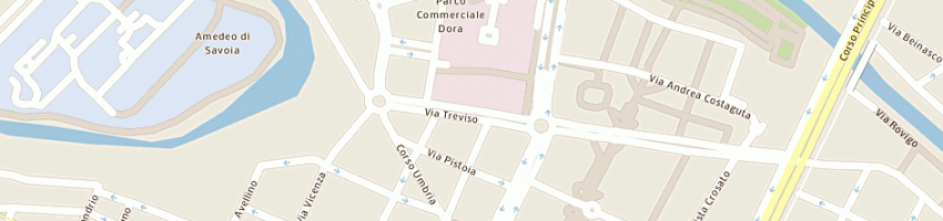 Mappa della impresa mini services srl a TORINO