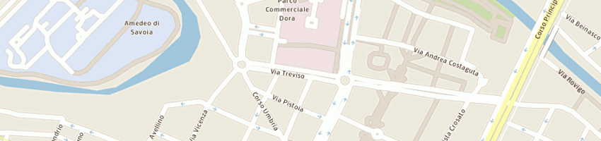 Mappa della impresa studio o siniscalco a TORINO