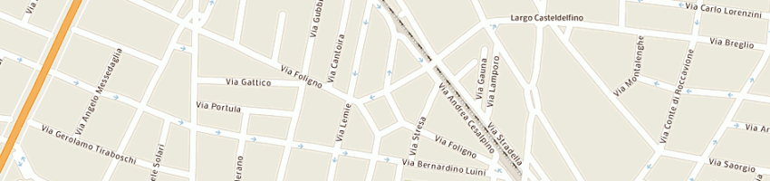 Mappa della impresa gabrielli giancarlo a TORINO