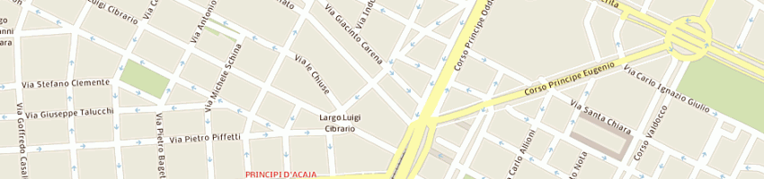 Mappa della impresa gatto franca ed elvira (snc) a TORINO