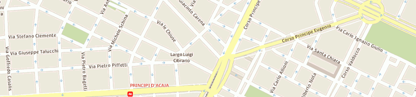 Mappa della impresa coco (sas) a TORINO