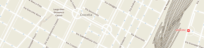 Mappa della impresa altana a TORINO
