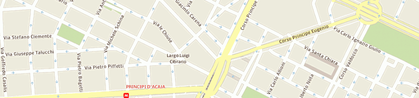 Mappa della impresa lavezzo marco a TORINO