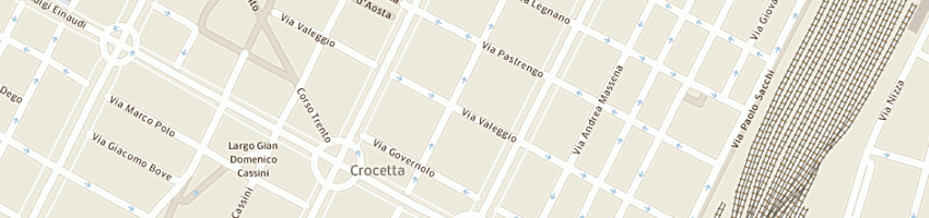 Mappa della impresa afv acciaierie beltrame spa a TORINO