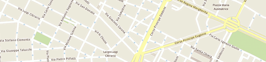 Mappa della impresa gemac sdf di richiardi sabrina a TORINO