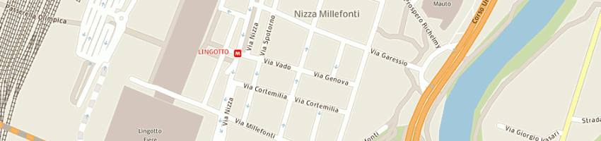 Mappa della impresa flamano gianfranco a TORINO