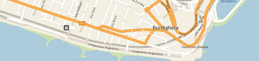 Mappa della impresa rivella marino a BORDIGHERA