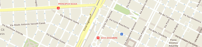 Mappa della impresa gestioni immobiliari lanza sas di geom giuseppe andrea manca e c a TORINO