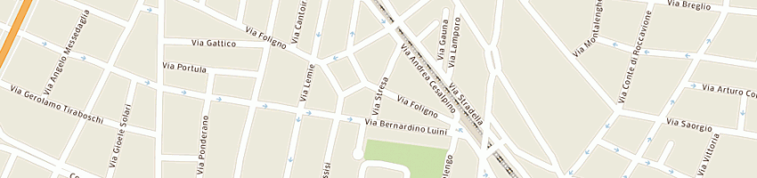 Mappa della impresa andreoni giovanni a TORINO