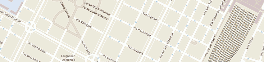 Mappa della impresa studio lazzari marcella - tricarico angelo snc a TORINO