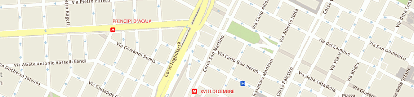 Mappa della impresa di clemente giancarlo a TORINO