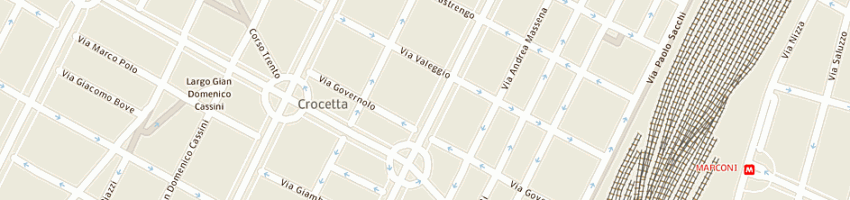 Mappa della impresa studio tecnico ravinale di ravinale p franco e c snc a TORINO