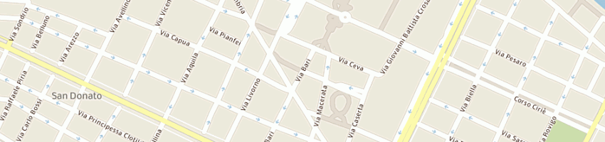 Mappa della impresa fire di discalzo giuseppe a TORINO