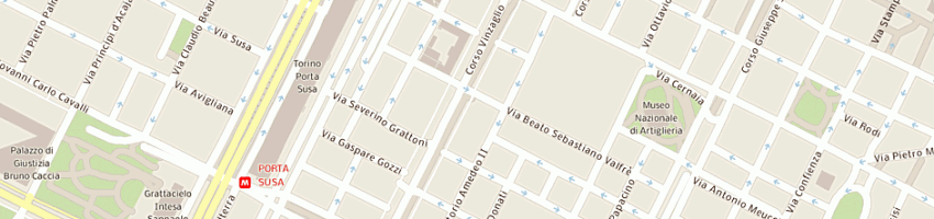 Mappa della impresa garesio paola a TORINO