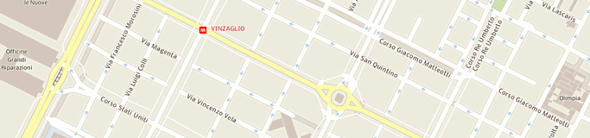 Mappa della impresa passero giovanni a TORINO