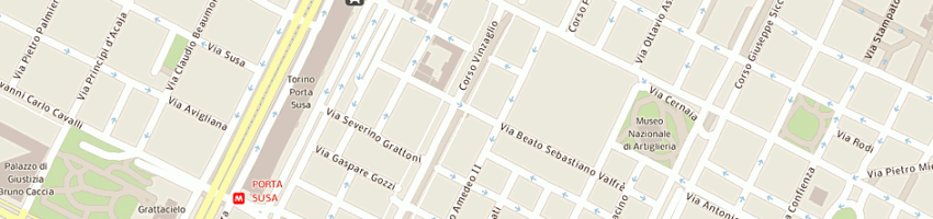 Mappa della impresa bar brizzi e boccardo snc a TORINO