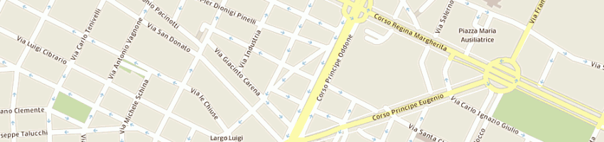 Mappa della impresa cottolengo piccola casa della divina provvidenza a TORINO