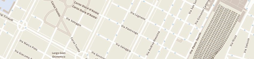 Mappa della impresa bistagnino luigi a TORINO