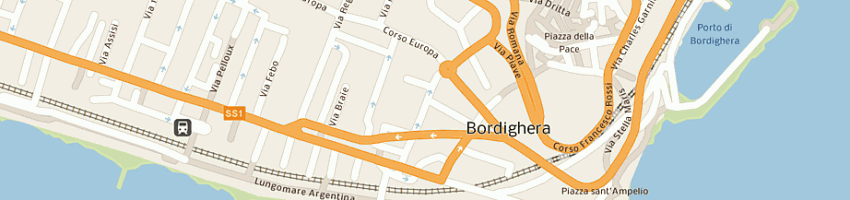 Mappa della impresa svm srl a BORDIGHERA