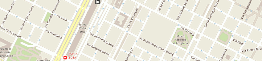 Mappa della impresa gai servizi di ing carlo gai e c sas a TORINO