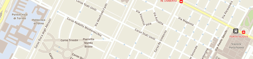 Mappa della impresa circolo della stampa a TORINO