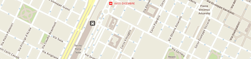Mappa della impresa reiner wert consulting srl a TORINO