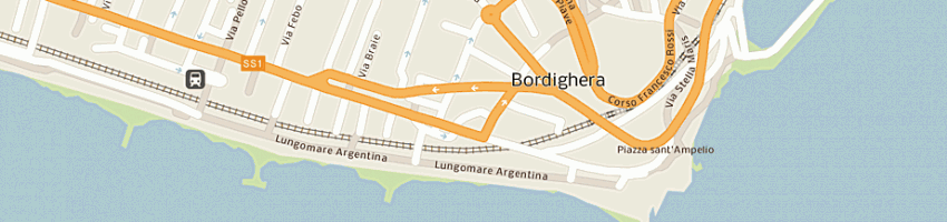 Mappa della impresa estetica margot a BORDIGHERA