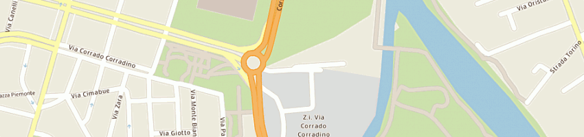 Mappa della impresa publi e service srl a MONCALIERI
