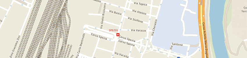 Mappa della impresa nuovo secolo snc di yu shigao e c a TORINO