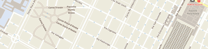 Mappa della impresa mg di mazzoni e c snc a TORINO