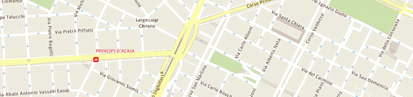 Mappa della impresa crocevia   srl a TORINO