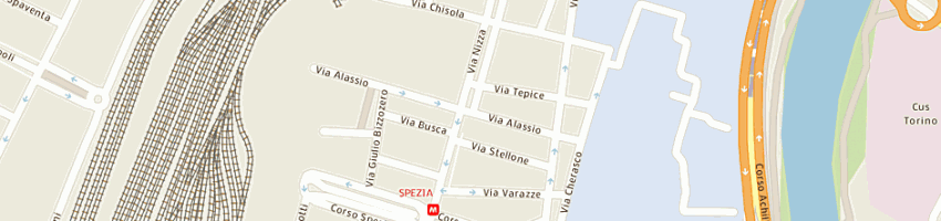 Mappa della impresa unicredito gestione crediti societa' per azioni-banca per la gestione dei crediti a TORINO