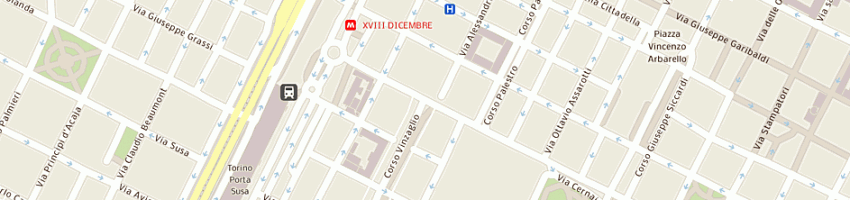 Mappa della impresa finmoda srl a TORINO