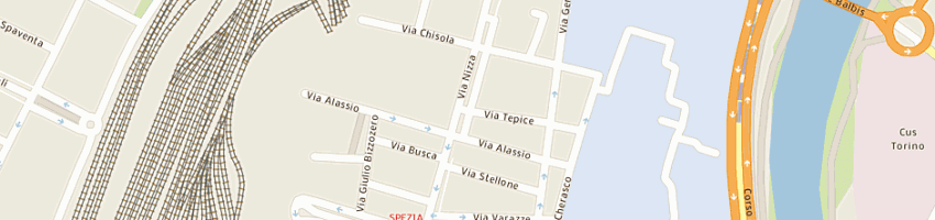 Mappa della impresa immagine 93 di ducatto amalia e c sdf a TORINO