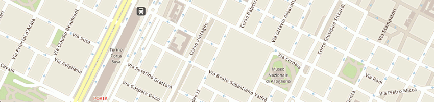 Mappa della impresa piola sas di vighetto elena e c a TORINO