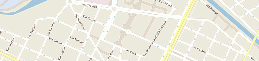 Mappa della impresa bottisio piergiuseppe a TORINO