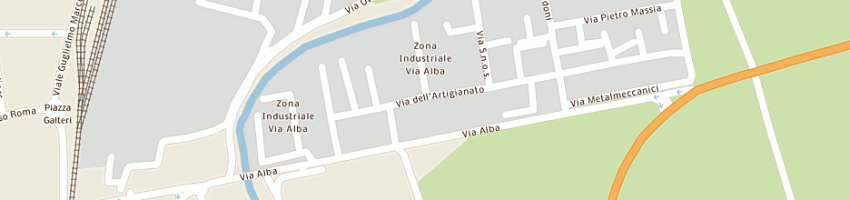 Mappa della impresa ocar a SAVIGLIANO
