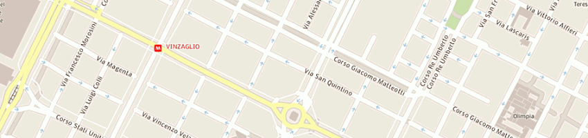 Mappa della impresa erre quadro consulting srl a TORINO