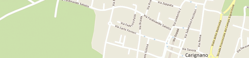 Mappa della impresa ghirardo romero marco a CARIGNANO