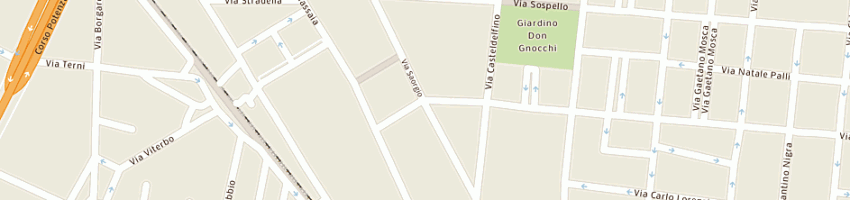 Mappa della impresa dr hair line parrucchieri snc di passannante donato e c a TORINO